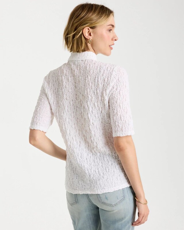 Textured Camp Tee - image 3